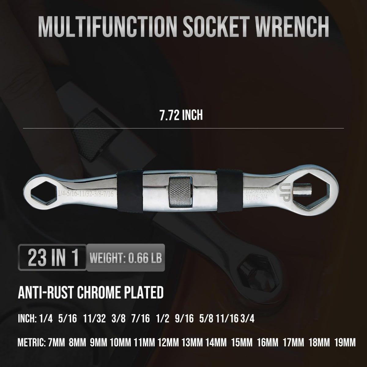 ADJUSTABLE WRENCH | 23-IN-ONE (ASW23)