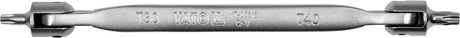 TORX DOUBLE HEAD FLEXIBLE WRENCH T30XT40 (YT-05313)