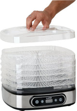 FOOD DEHYDRATOR 5 TRAYS 420-500W TIMER (68271)