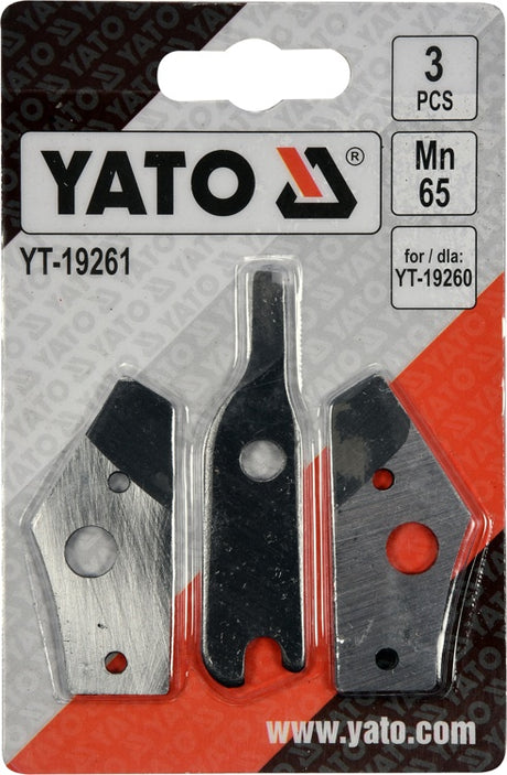 SPARE BLADES FOR METAL SHEET NIBBLER SET (YT-19261)