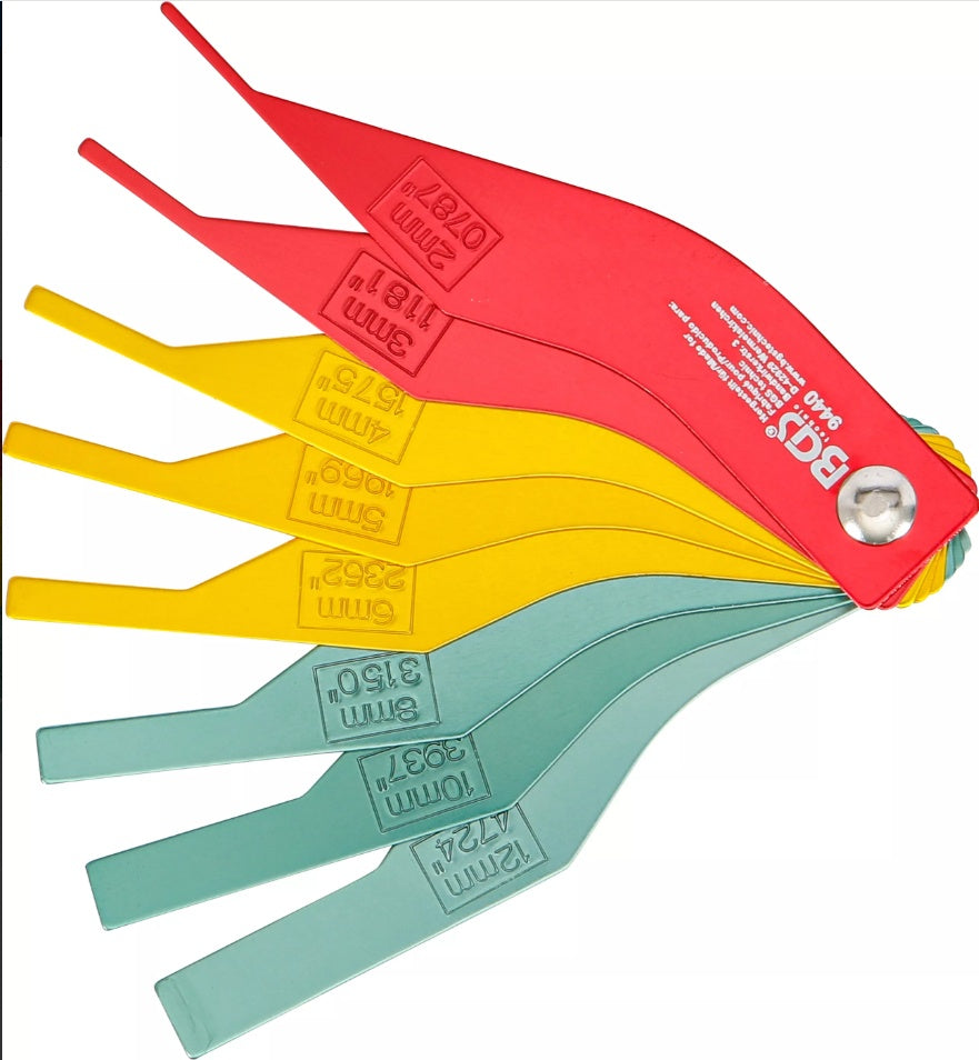 BRAKE LINING WEAR INDICATOR SET | ALUMINIUM | 8 PCS. (9440)