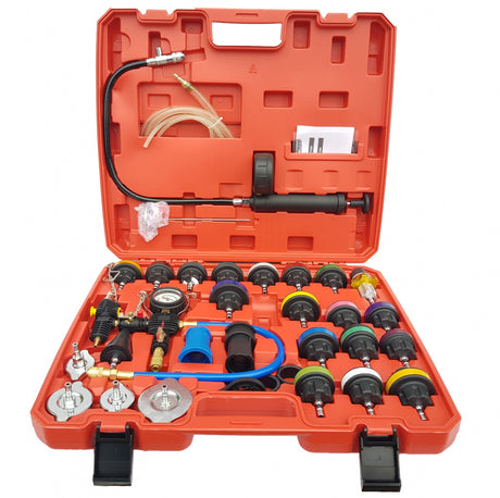RADIATOR PRESSURE AND COOLING SYSTEM TESTER | 34 PCS. (PT34)
