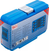 BIT SOCKET SET | 6.3 MM (1/4") DRIVE | T-STAR (FOR TORX) T10 - T50 | 9 PCS. (8618)