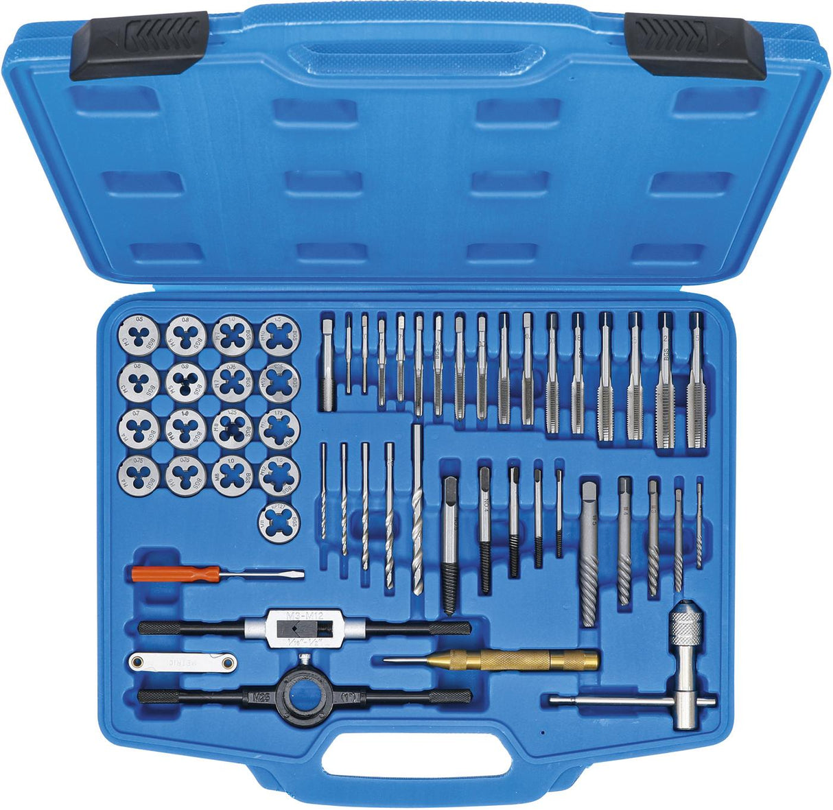 TAP AND DIE SET | M3 - M12 | 56 PCS. (70104)