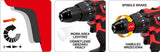 CORDLESS IMPACT DRILL / DRIVER | LI-ION 18V 2.0AH (YT-82788)