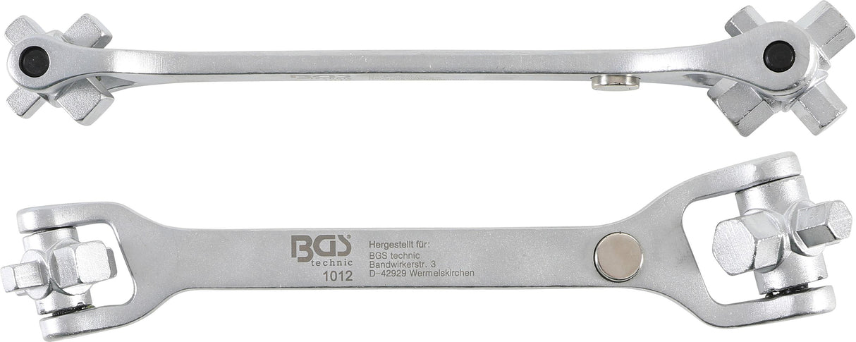 SPECIAL OIL DRAIN PLUG WRENCH "8-IN-1" (1012)