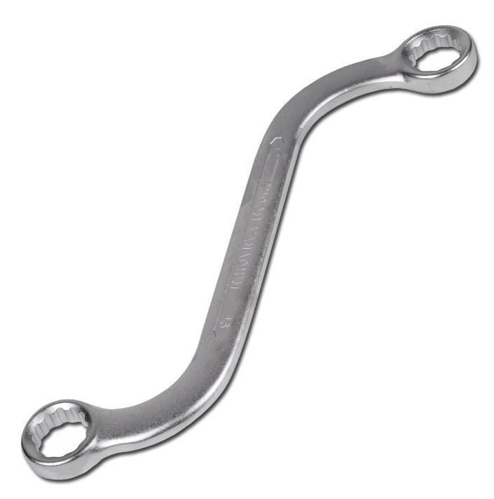 DOUBLE RING SPANNER SET | S-TYPE | 10 X 11 - 18 X 19 MM | 5 PCS. (1216)