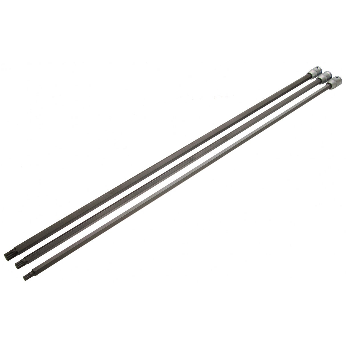 BIT SOCKET SET | LENGTH 800 MM | 12.5 MM (1/2") DRIVE | SPLINE (FOR XZN) | FOR VAG | 3 PCS. (4224)