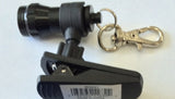 FLASHLIGHT WITH CLIP AND CARABINER | LED (W3241)