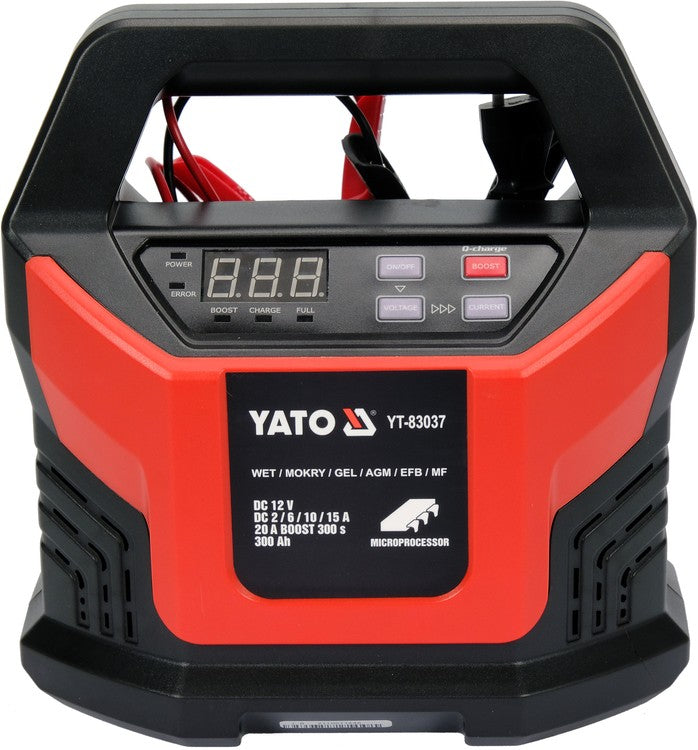 ELECTRONIC BAT CHARGER 12V/2/6/10/15/20A (YT-83037)