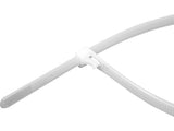 RELEASABLE CAB TIES 3,6X150MM 100PCS.WHI (YT-70660)