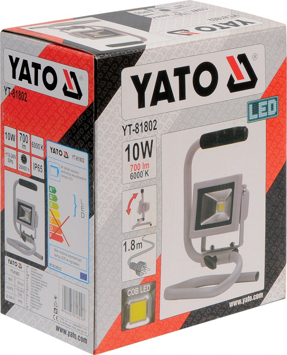 COB LED LAMP WITH STAND 10W, 700 LUMENS (YT-81802)