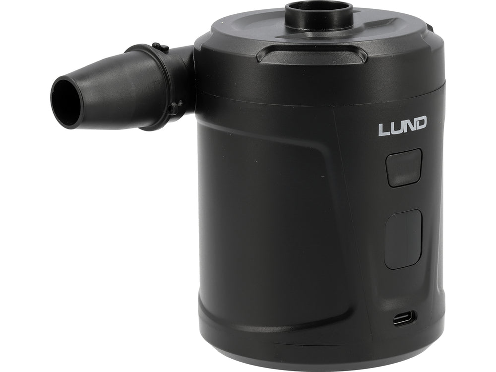 RECHARGEABLE AIR PUMP FOR MATTRESSES, BOATS, ETC. | 280L/MIN (82150)