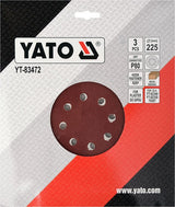 SAND PAPER FOR DRYWALL 225MM P80 (YT-83472)