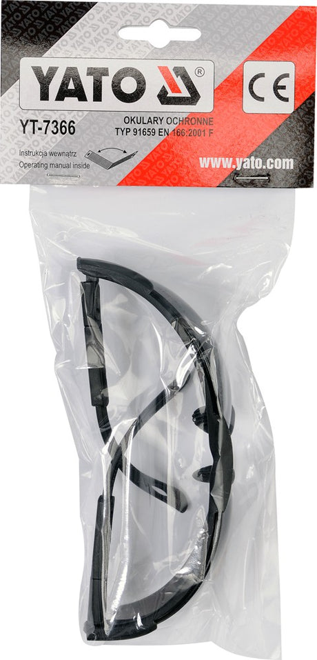 SAFETY GLASSES GREY (YT-7366)