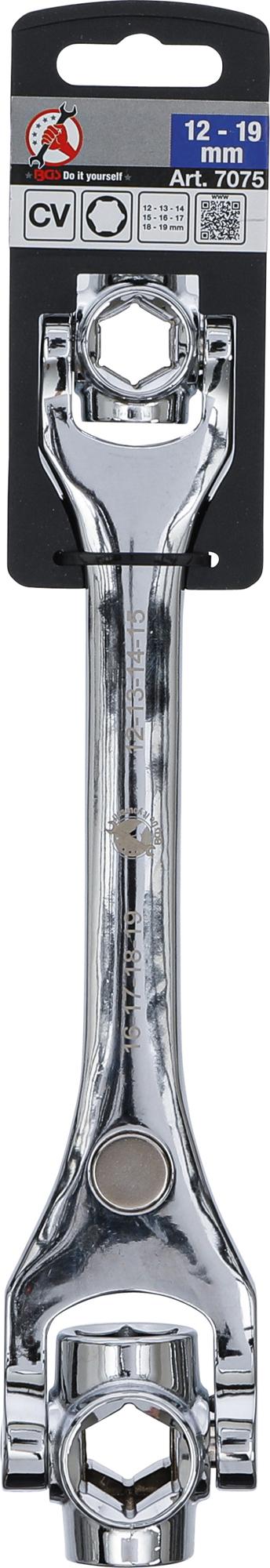 SPECIAL WRENCH | 8-IN-1 | HEXAGON 12 - 19 MM (7075)