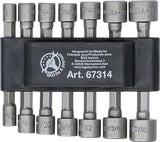 NUT DRIVER SET | 6.3 MM (1/4") DRIVE | METRIC + INCH | 14 PCS. (67314)