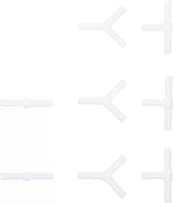 HOSE CONNECTOR ASSORTMENT | FUEL RESISTANT | 6 MM | 8 PCS. (8790-6)