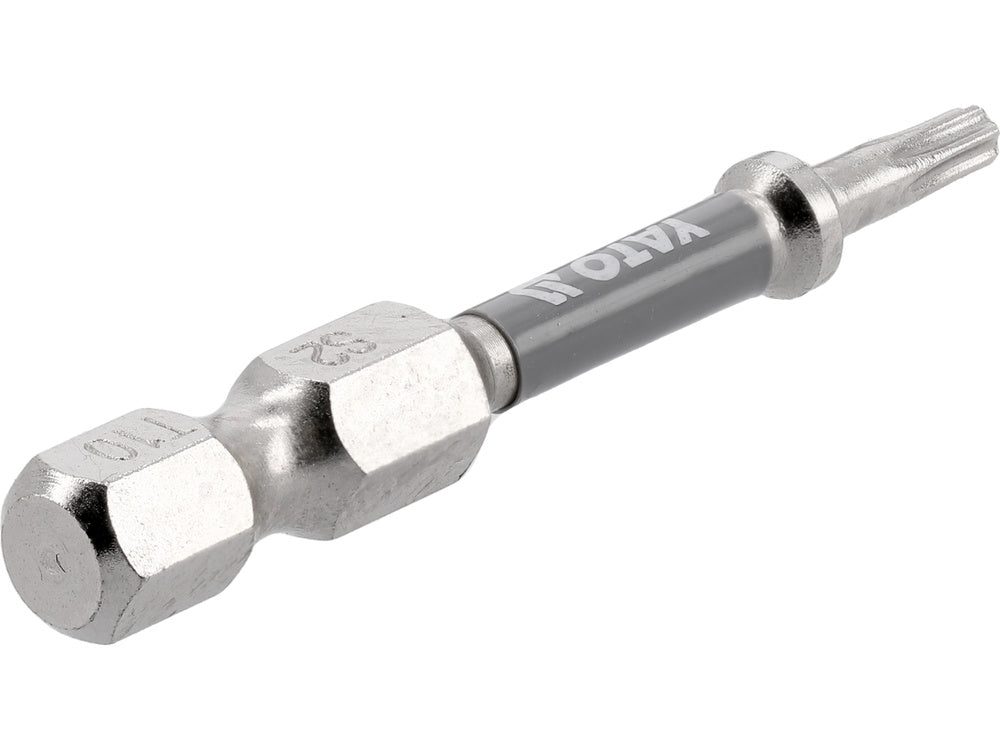 SCREWDRIVER BITS 1/4 50MM T10 2 PCS NI (YT-78031)
