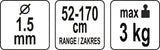 LANYARD WITH SAFETY BREAKAWAY BUCKLES (YT-74009)
