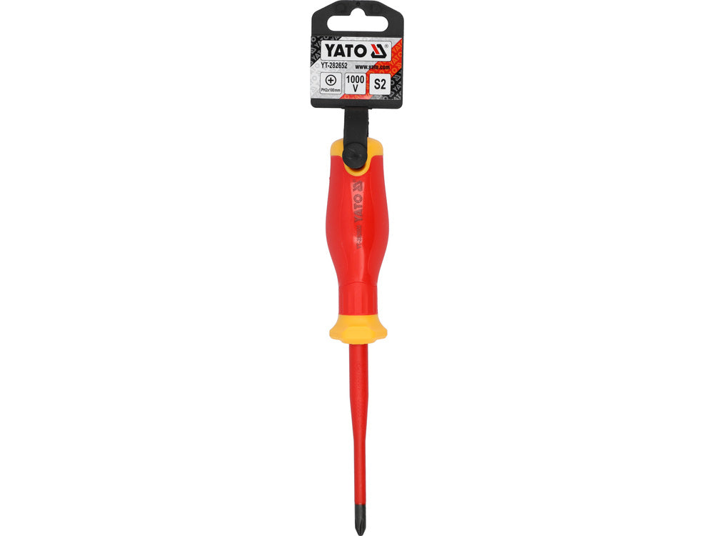 EXTRA SLIM INSUL. SCREWDRIVER PH2X100MM (YT-282652)