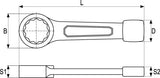 RING SLOGGING WRENCH 24MM (YT-1601)