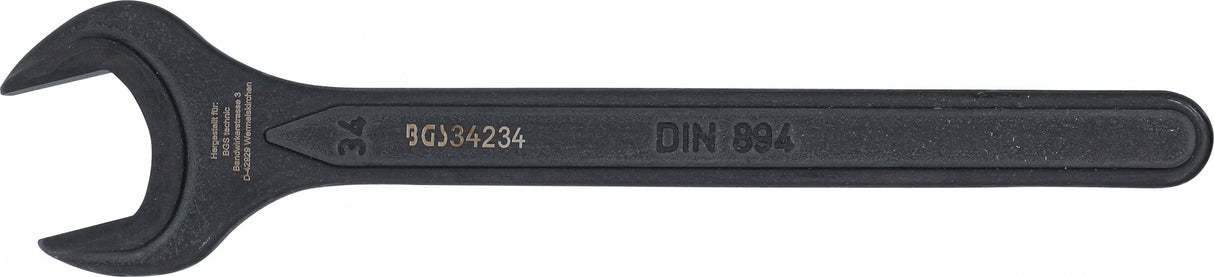 SINGLE OPEN END SPANNER | DIN 894 | 34 MM (34234)