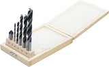 WOOD CROWN AND MILLING DRILL SET | 4 - 12 MM | 6 PCS. (50401)