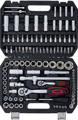 SOCKET SET | 6.3 MM (1/4") / 12.5 MM (1/2") DRIVE | 108 PCS. (2287)