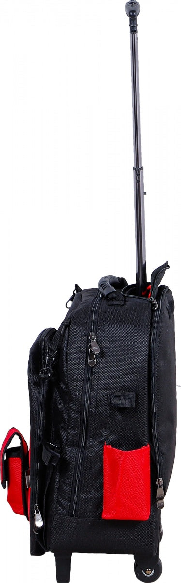 TOOL KIT IN BACKPACK WITH WHEELS AND TELESCOPIC HANDLE | VDE | 27 PCS (3348)