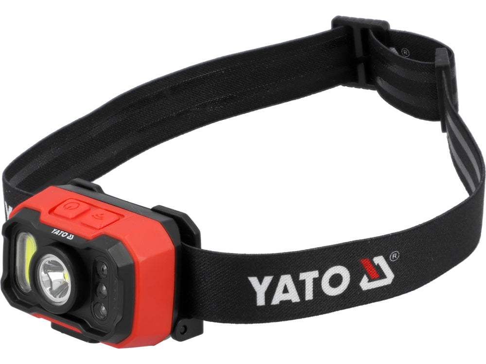 HEADLAMP 1000LM RECHARG.,MOTION DETECTOR (YT-085942)