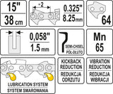 CHAIN 15" 0,325 (YT-84941)