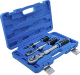 REVERSIBLE RATCHET SET | EXTENDABLE, BENDABLE | 6.3 MM (1/4") - 10 MM (3/8") - 12.5 MM (1/2") | 3 PCS. (25128)