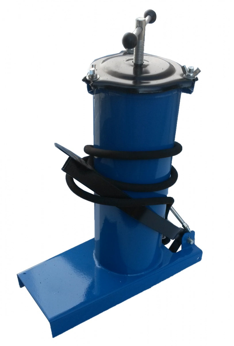 LUBRICATION TANK WITH FOOT PUMP | WITH WHEELS | 8 L (GP08F)