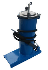 LUBRICATION TANK WITH FOOT PUMP | WITH WHEELS | 8 L (GP08F)