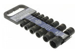 IMPACT SOCKET SET, HEX | 12.5 MM (1/2") | 10 - 27 MM | 13 PCS. (SK12013)