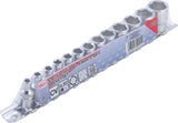 SOCKET SET, HEXAGON | 6.3 MM (1/4") DRIVE | 4 - 14 MM | 13 PCS. (9102)