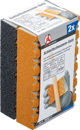 ABRASIVE SPONGE SET | K 60, 80 | 2 PCS. (80811)