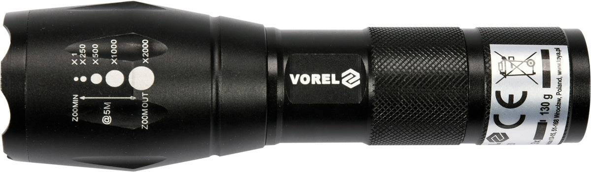 FLASHLIGHT 5W, 135X40MM (88555)