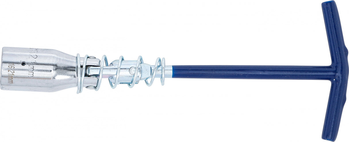 SPARK PLUG WRENCH WITH T-HANDLE, JOINT SPRING | HEXAGON 16 MM / 21 MM (142)