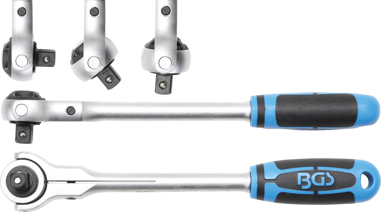 REVERSIBLE RATCHET WITH BALL HEAD | 12.5 MM (1/2") (114)
