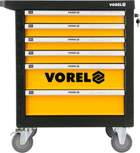 6 DRAWERS ROLLER CABINET W/ TOOL INSERT (58540)