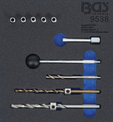 TOOL TRAY 1/6: THREAD REPAIR KIT | FOR INJECTOR FASTENING SCREWS | 10 PCS. (9538)