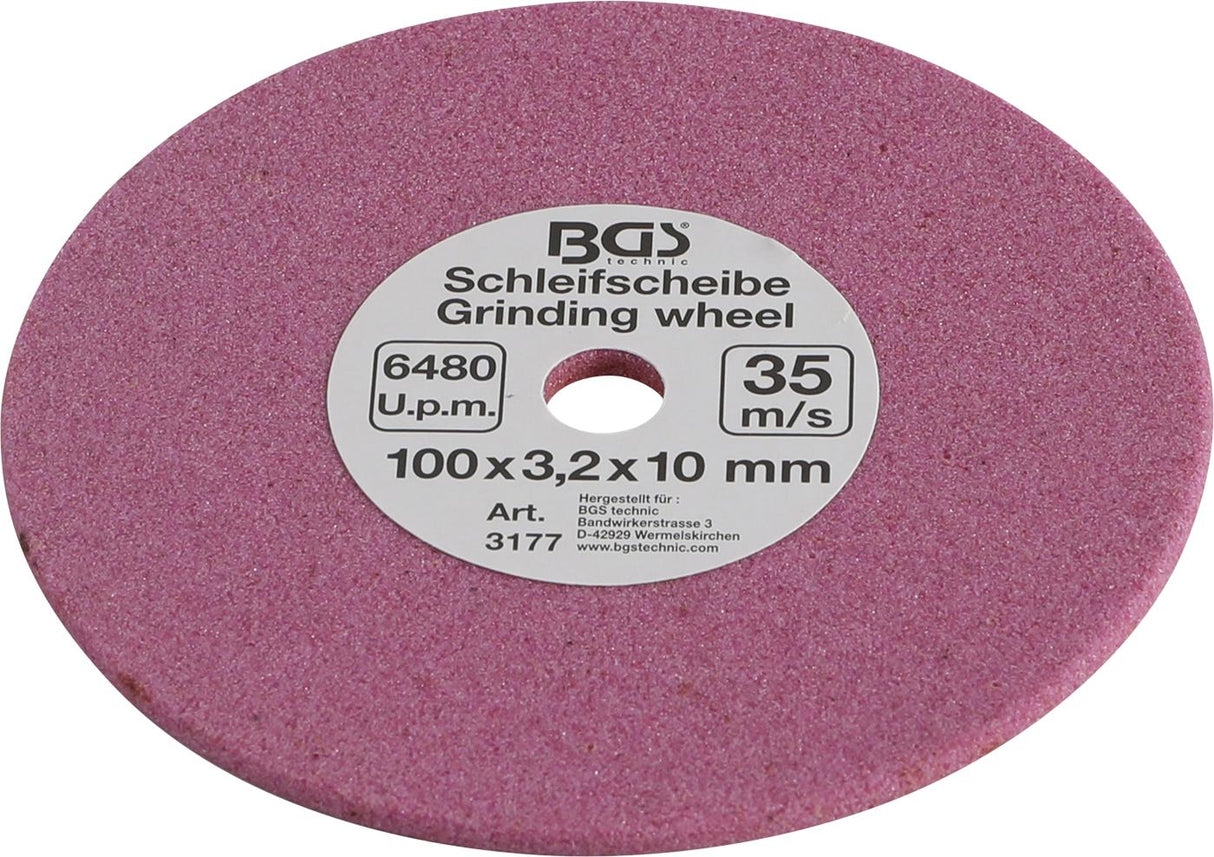 GRINDING DISC | FOR BGS 3180 | Ø 100 X 3.2 X 10 MM (3177)