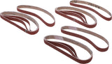 GRINDING BELT SET | FOR BGS 8853 | 10 MM X 330 MM | K 60 - 80 - 120 | 12 PCS. (8853-1)