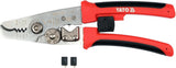 CABLE CUTTER WIRE STRIPPER 200MM (YT-19682)