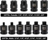 IMPACT BIT / SOCKET SET | CR-MO (BS11P)