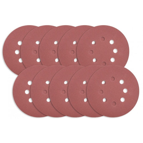 SANDING PAPER (VELCRO) FOR DRYWALL SANDER | WITH HOLES | 225 MM / P150 | 10 PCS. (PD225150B)
