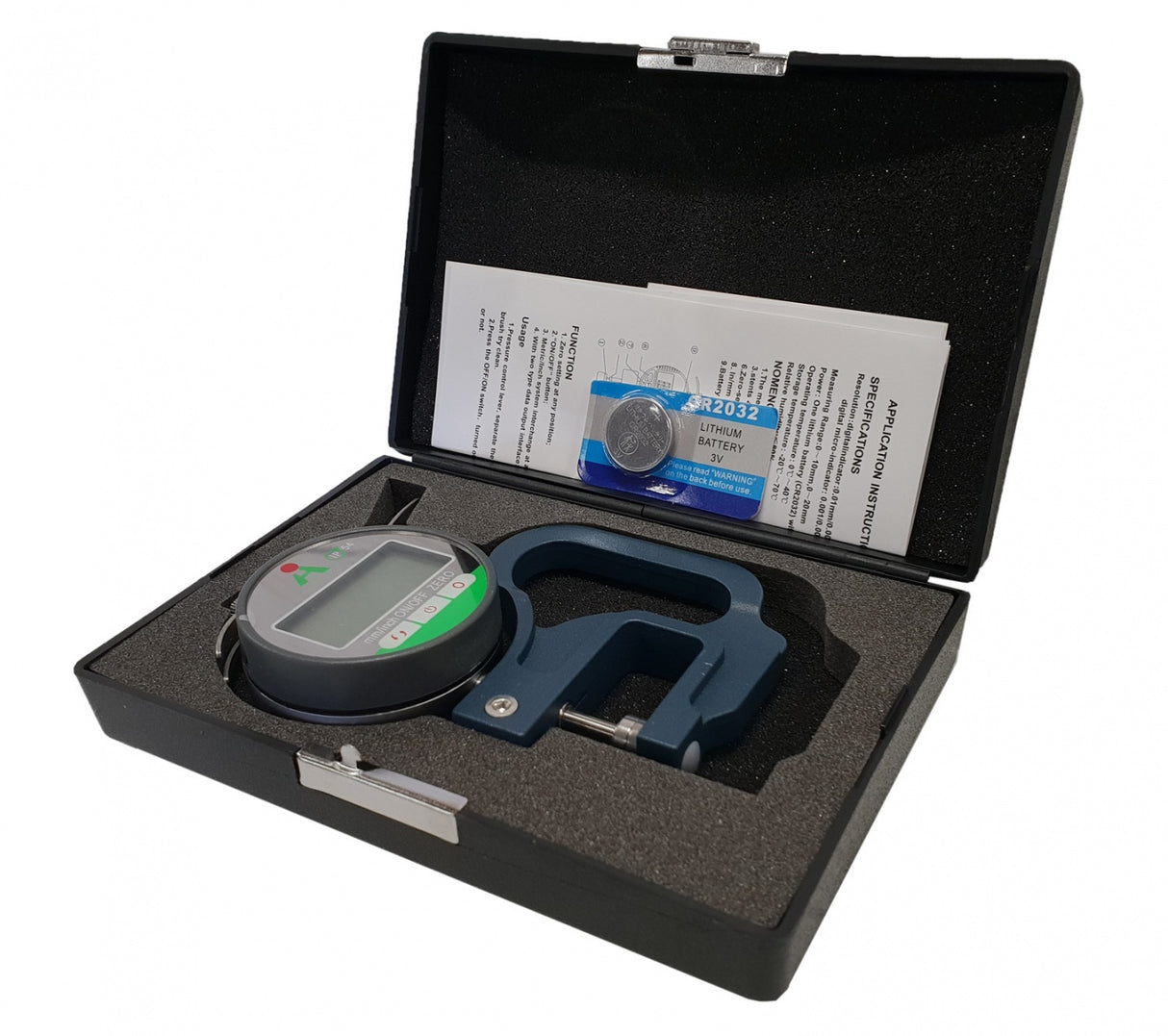 MICROMETER / THICKNESS GAUGE | DIGITAL | 0-10 MM | 0.01 MM (DTG2)
