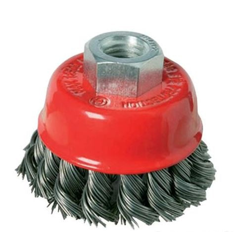 TWISTED WIRE CUP BRUSH | M14 X 2 | Ø 65 MM (ES740065)